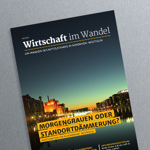 Wirtschaftsmagazin MIT NRW Cover